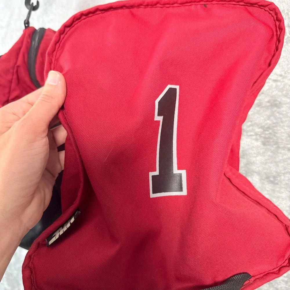 Nike Large Duffel Bag Louisville Cardinals Red Black Athletic Travel